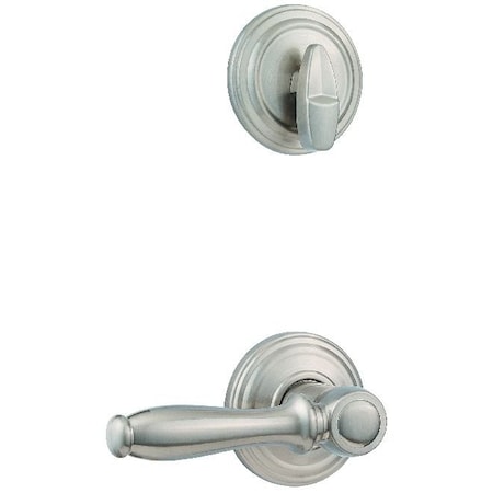 Kwikset Ashfield Lever Interior Single Cylinder Handleset Trim, Satin Nickel 966ADL-15